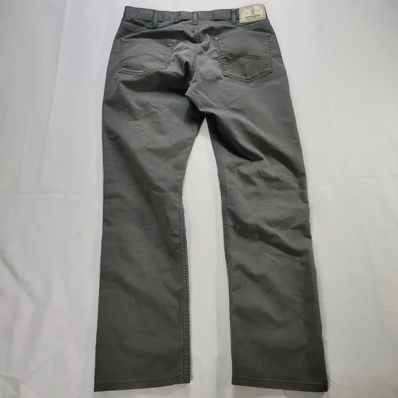 Patagonia Iron Clad Performance Twill Jeans Reg Straight Forge Grey Men's 34x32 - Picture 13 of 14